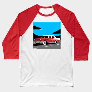 Classic Vintage Car Baseball T-Shirt